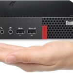 Lenovo ThinkCentre M910q Tiny Mini Desktop Computer PC, Intel Core i5-6500T, 8GB RAM, 250GB SSD, Compact Business Computer, Windows 11 Pro, Keyboard & Mouse Included (Renewed)