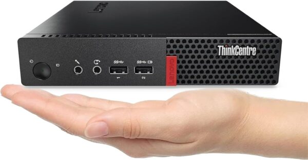 Lenovo ThinkCentre M910q Tiny Mini Desktop Computer PC, Intel Core i5-6500T, 8GB RAM, 250GB SSD, Compact Business Computer, Windows 11 Pro, Keyboard & Mouse Included (Renewed)