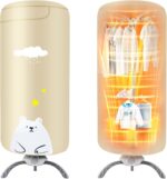 Portable Dryers for Laundry,900W Quickly Dry Portable Clothes Dryer for Clothes & Shoes, Large Capacity Portable Laundry Dryer for Apartments & Travel