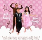 Suggest a better title and return a single title only without any other comments: Disney girls 3-pack Nightgowns, Soft & Cute Pajamas for Kids - Image 9