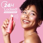 Suggest a better title and return a single title only without any other comments: TIRTIR Waterproof Setting Spray – 24 Hour Long Lasting Fix, Sweatproof Water Resistant Makeup Finisher – Ethanol Free, Semi Matte Finish for Oily Skin – Korean Makeup Fixer - Image 4