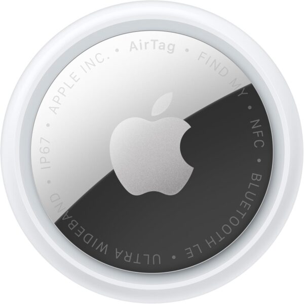 Apple AirTag (2nd Generation): Tracker for Keychain, Wallet, and More; Locator with Sound; Simple One-Tap Setup with iPhone or iPad; Key Finder with up to 1.5X Precision Finding Range