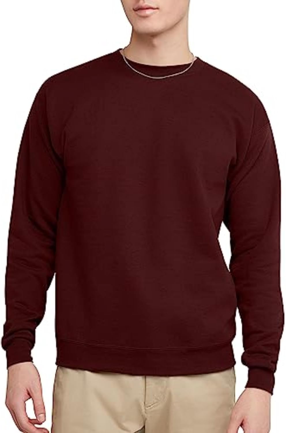 Hanes Men's Sweatshirt, EcoSmart Fleece Crewneck Sweatshirt, Big & Tall Hanes Men's Sweatshirt, EcoSmart Fleece Crewneck Sweatshirt, Big & Tall Available, 1 or 2-Pack