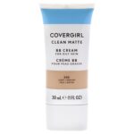 Suggest a better title and return a single title only without any other comments: COVERGIRL - Clean Matte BB Cream, Oil-Free, Long-Lasting, Sensitive Skin, Lightweight, 100% Cruelty-Free