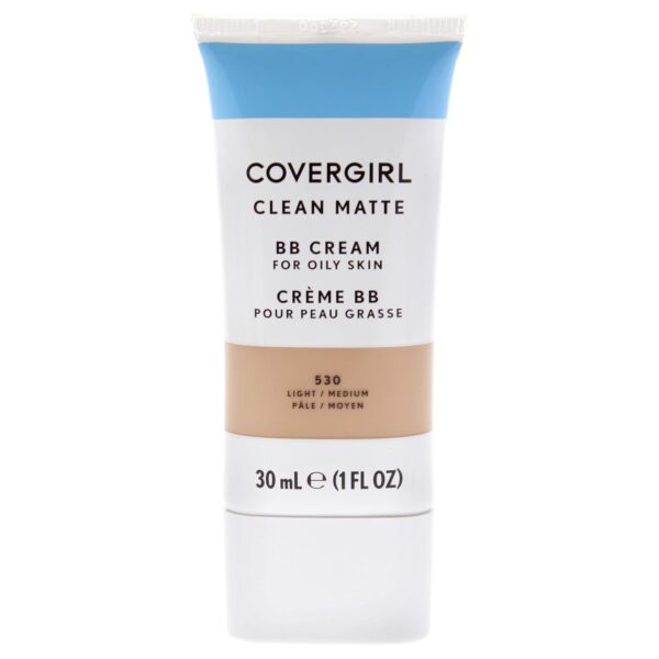 Suggest a better title and return a single title only without any other comments: COVERGIRL - Clean Matte BB Cream, Oil-Free, Long-Lasting, Sensitive Skin, Lightweight, 100% Cruelty-Free