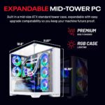 Skytech Gaming O11 Vision Desktop PC, Ryzen 7 9800X3D 4.7 GHz (5.2 GHz), AMD RX 9070XT 16GB, 2TB Gen4 NVMe SSD, 32GB DDR5 RAM 6000 RGB, 850W Gold ATX 3 PSU, 360mm ARGB AIO, Wi-Fi, Win 11 - Image 9