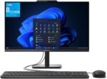 Lenovo 24 23.8" All-in-One Desktop Computer for Home Office, 32GB RAM, 1TB PCIe SSD, Intel Processor 8-Core i3-N305, Lifetime Office 365 for Web, FHD AIO PC, WiFi 6, BT 5.2, Win 11, Ebony Black