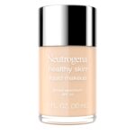 Suggest a better title and return a single title only without any other comments: Neutrogena Healthy Skin Liquid Foundation Makeup with Broad Spectrum SPF 20 Sunscreen, Lightweight, Medium Coverage Makeup with Sunscreen and Pro-Vitamin B5, Nude 40, 1 fl. oz
