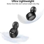 kurdene Wireless Earbuds Bluetooth 5.3 in Ear Buds Light Weight Headphones,Deep Bass Sound,Built in Mics Headset,Clear Calls Earphones for Sports Workout - Image 4