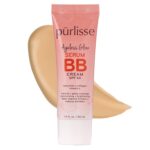 Suggest a better title and return a single title only without any other comments: pūrlisse Ageless Glow Serum BB Cream SPF 40 - Glow BB Cream with SPF Enriched with Bakuchiol & Vitamin C to Help Improve Firmness & Reduce Wrinkles for Dewy Skin - Light Medium (1.4 oz)