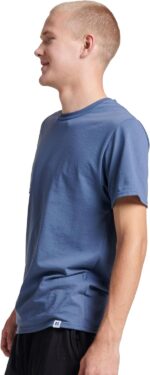 Russell Athletic Mens Dri-Power Short Sleeve Tees, Moisture Wicking, Odor Protection, UPF 30+, Sizes S-4x - Image 4