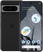 Google Pixel 8 Pro, 128GB Fully Unlocked Black (Renewed)