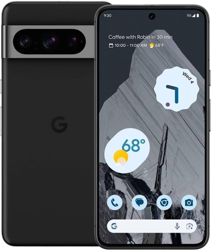 Google Pixel 8 Pro, 128GB Fully Unlocked Black (Renewed) Google Pixel 8 Pro, 128GB Fully Unlocked Black (Renewed)