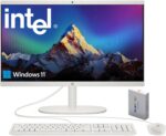 HP 2026 22" FHD All-in-One Desktop Computer • The New Version for Everyday Use • Latest 13th Gen Intel Quad-Core CPU • 16GB DDR5 • 500GB External+128GB UFS Storage • HDMI • Type-C • HD Webcam • Win11