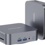 GEEKOM GT13 PRO Mini PC, Intel Core i9-13900HK (14C/20T, up to 5.4GHz), 16GB DDR4 RAM, 1TB PCIe 4.0 NVMe SSD, Aluminium Design Windows 11 Pro Desktop Computer with USB4,Wi-Fi 6E,BT 5.2,8K UHD