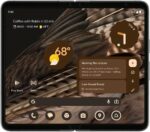 Google Pixel Fold - Unlocked Android 5G Smartphone with Telephoto Lens and Ultrawide Lens - Foldable Display - 24-Hour Battery - Obsidian - 256 GB (Renewed) - Image 4