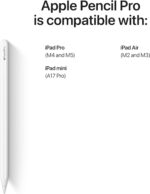 Apple Pencil Pro: Latest Model - Device Compatibility Check Required - Pixel-Perfect Precision, Tilt and Pressure Sensitivity, Perfect for Note-Taking, Drawing, and Art. Charges and Pairs Magnetically - Image 6