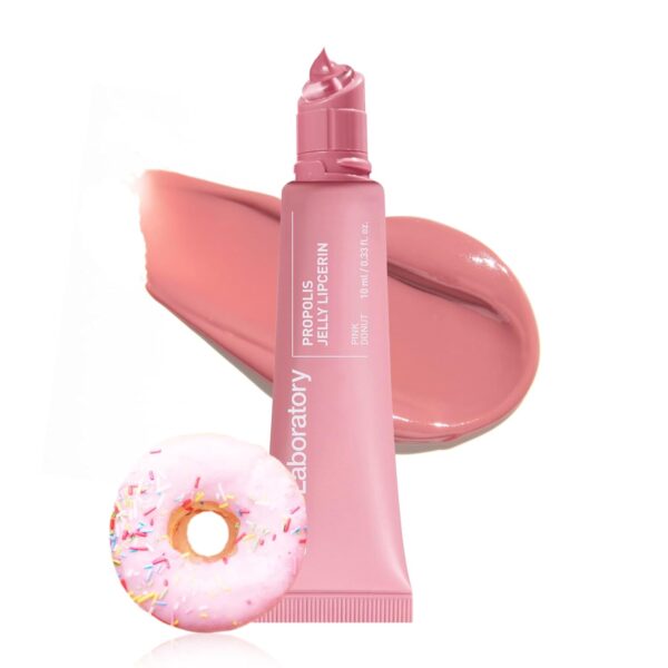 CNP Propolis Jelly Tinted Lipcerin™ - 02 Pink Donut, Hydrating Lip Balm & Gloss with Manuka Honey + Hyaluronic Acid, Stocking Stuffers, Gifts for Women, 0.3 fl.oz.