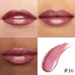 Kaely 2-in-1 Mauve Metallic Lipstick and Lip Liner Makeup, Shimmer Liquid Metallic Lipsticks for Women, Glitter Lip Gloss Stain Long Lasting Waterproof Smudge Proof 24 Hour, Vegan & Cruelty-Free, 16 - Image 3