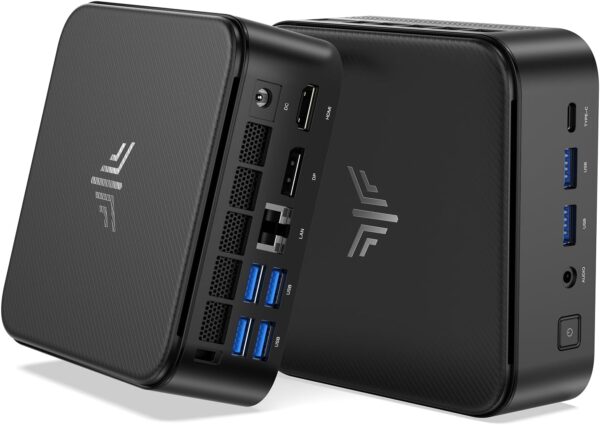 KAMRUI Mini PC E3B 11 Pro AMD Ryzen V2748 (Beat R7 5825U/R5 6650H/R5 7430U, up to 4.3GHz), Mini Desktop Computer 16GB DDR4 512GB SSD, Radeon Vega 7 Graphics Triple 4K Display/Dual LAN/WiFi6/BT5