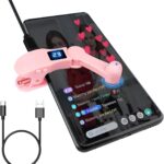 Auto Clicker for iPhone & TikTok Live - Auto Tap, Auto Screen Tapper for Smart Phone, Customizable Timing for Social Media, Broadcasts Likes, Lightning Deal, Reward Task (Pink)