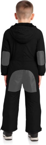 Kids Snow Suit - Toddler Girls and Boys Snowsuit One Piece Waterproof Insulated Winter Jumpsuit Coveralls (2T-14) - Image 6