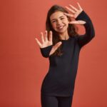 Suggest a better title and return a single title only without any other comments: Cuddl Duds Girls Heavyweight Cold Weather Fleece Lined Thermal Set – Long Sleeve Shirt & Leggings – Long Johns for Kids - Image 5