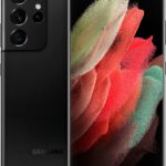 Samsung Galaxy S21 Ultra 5G, US Version, 256GB, Phantom Black - Unlocked (Renewed)