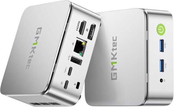 GMKtec Mini PC Ryzen 5 3500U 1TB NVMe SSD 16GB DDR4 2.5GbE NIC LAN Office Home Desktop Computers, HTPC Proxmox, HDMI 2.1, USB-C, DP Triple 4K Display Nucbox G10