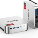 ACEMAGIC K1 Mini PC AMD Ryzen 4300U (Up to 3.7GHz), 8GB DDR4 256GB SSD, Mini Computer with Radeon Graphics, 4K Triple Display USB-C 28W Performance, Ethernet VESA, WiFi/BT, Business & Home Office