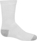 Hanes boys Uniform Crew Socks, Moisture-wicking Socks, Cushioned Foot Bottoms, 10-pairs - Image 6