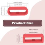 Multi-Color Band Keeper, Magic band locks, Silicone Fastener Rings Security Loop/Holder/Clips Compatible with Fitbit Charge/Charge HR/Garmin Vivofit/Disney Magic Bands 1.0/2.0 & More - Image 4