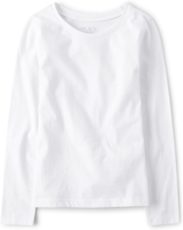 The Children's Place Girls Basic Long Sleeve Layering Tees