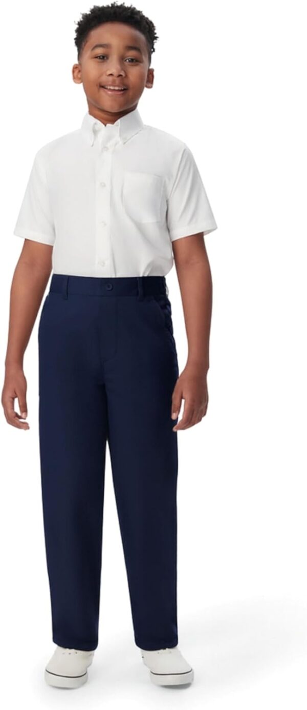 French Toast Boys Pull-On Relaxed Fit School Uniform Pant (Standard & Husky)