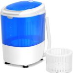 Giantex Portable Washing Machine, Mini Washer and Spinner Combo, 5.5lbs Washing Capacity, Semi-automatic Compact Laundry Machine for Apartment Dorm RV