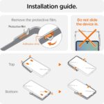 Spigen for Galaxy Z Flip 7 Case, Ultra Hybrid Pro MagFit [Hinge Protection] [Qi2.1 Certified/Magnet for Galaxy] - Clear White - Image 9