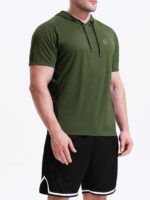 NELEUS Dry Fit Workout Athletic Muscle Tank Top Running Shirts with Hoods - Image 3