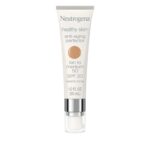 Suggest a better title and return a single title only without any other comments: Neutrogena Healthy Skin Anti-Aging Perfector Tinted Facial Moisturizer and Retinol Treatment with Broad Spectrum SPF 20 Sunscreen with Titanium Dioxide, 50 Tan to Medium, 1 fl. oz