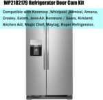 2182179 Refrigerator Door Closer Cam For Whirlpool Kenmore Admiral Amana Crosley Refrigerator Lower Door Closer AP6005980 PS11739042 W10329686 2155311 (Screws not included) - Image 2