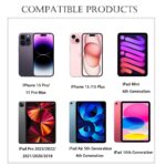 Car Carplay Cable for iPhone 17 15 16 /Air/ Pro Max, USB A to USB C for Carplay for iPhone USB Cord, Car Charger for IPhone 17 Air Charging Cable, iPad Pro, iPad Air 5th, Mini 6th Gen Car Charger Cord - Image 2