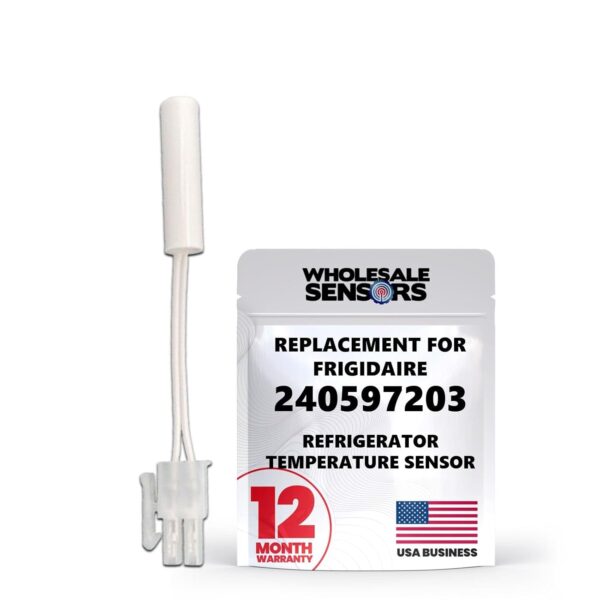 Replacement for Frigidaire 240597203 Refrigerator Temperature Sensor 12 Month Warranty