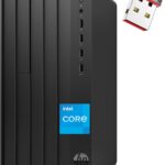 HP Tower Desktop 290 G9 Computer, Intel I3-13100 (Up to 4.5GHz) CPU, 8GB RAM, 256GB PCIe SSD, Intel UHD Graphics 730, Wired Keyboard and Black Mouse, Win 11 Home, WiFi Adapter