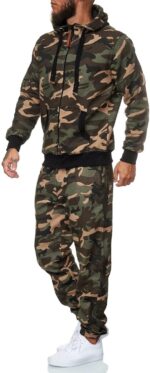 HHGKED Sweat suits men Tracksuits 2 Piece sets Athletic Jogging suits Casual Outfits for men - Image 3