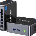 GMKtec Mini PC Intel i5-12450H(Turbo 4.4 GHz) 32GB DDR4 1TB M.2 NVMe SSD Intel i226v Mini Computers, USB 3.2, Type-C/WiFi 6, BT5.2, RJ45 2.5G/ 4K Triple Display Desktop PC