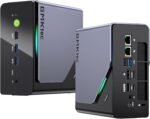GMKtec Gaming Mini PC, K12 AMD Ryzen 7 H 255 (Upgraded 8745HS) 32GB DDR5 RAM 2TB SSD, Desktop Computer 3X M.2 2280 Expansion, Oculink, Dual NIC 2.5G, HDMI 2.1, USB4