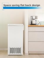 BLACK+DECKER 2.0 Cu. Ft. Compact Chest Freezer, Deep Freezer Holds Up To 70 Lbs. of Frozen Food, Removable Storage Basket, Manual Defrost, White - Image 6