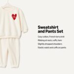 Amazon Essentials x Sofia Grainge Unisex Toddlers and Babies' Sweatshirt & Sweatpant Set - Image 2