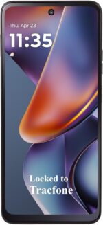 Tracfone Motorola Moto G 2025, 64GB, Saphire Blue - 6.6" 120Hz Display, 5G Prepaid Smartphone, 50MP Quad Pixel Camera, Long-Lasting Battery (Locked to Tracfone)