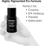 Suggest a better title and return a single title only without any other comments: Mehron Makeup CreamBlend Stick | Face Paint, Body Paint, & Foundation Cream Makeup | Perfect for Halloween .75 oz (21 g) (White) - Image 3