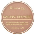 Suggest a better title and return a single title only without any other comments: Rimmel London Natural - 022 Sun Bronze - Bronzer, Matte Finish, 0.49oz